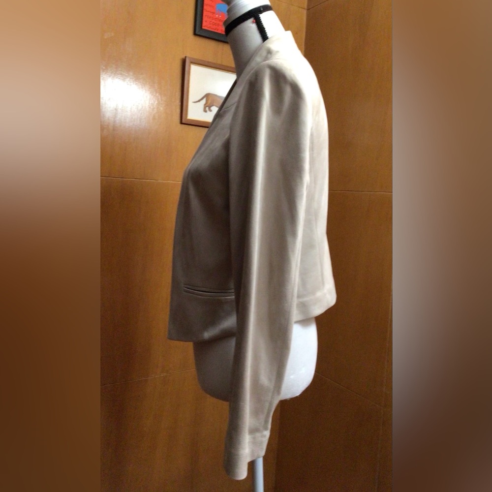 Cropped Suit Jacket - image 3